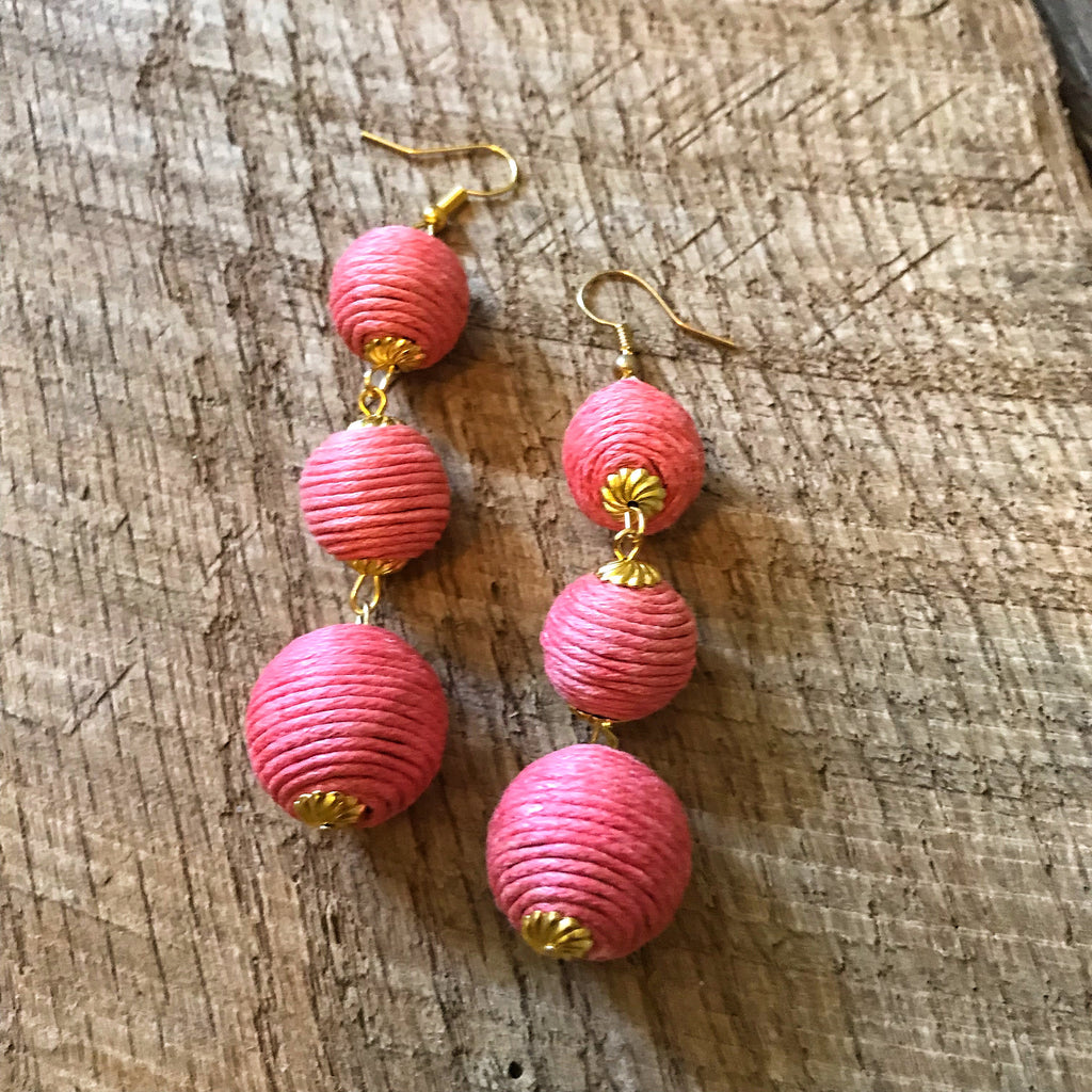 Pink Bonbon Earrings